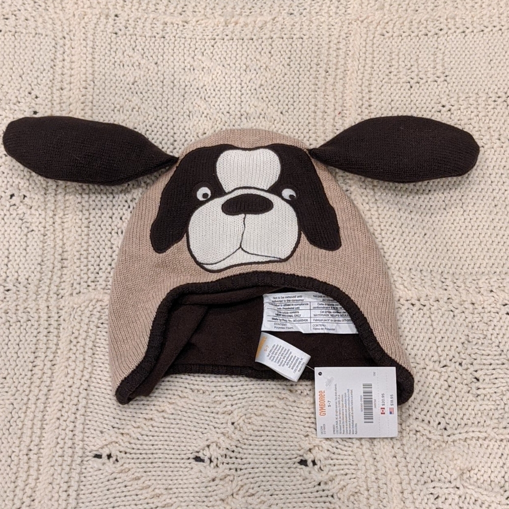 NWT St. Bernard ear flap winter hat 5-7